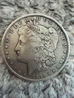 1889 Silver Morgan Dollar Philadelphia Mint, No Mint Mark