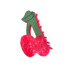 Funny Cherry Hair Clips Cute Acrylic Fruit Claw Clip For Women Girls