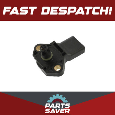 Boost Pressure Sensor fits VW TRANSPORTER Mk5 2.5D 03 to 09 Blue Print Quality
