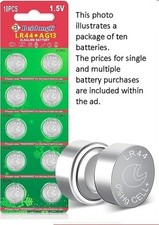 LR44 - AG13  A76 357 357A LR1154 SR1154   Buy 2/4/10 or 20 LOW AS 25 