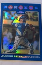 2008 Topps Chrome - Jarrod Saltalamacchia #103 Blue Refractor
