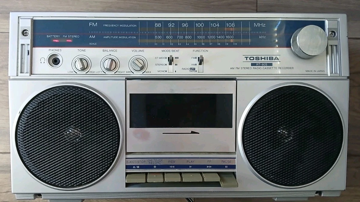 Toshiba Silver Portable Stereos & Boomboxes for sale - eBay