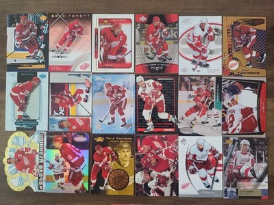 Huge Lot of 46 Steve Yzerman Hockey Cards - Detroit Red Wings.