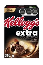 3 BOXES KELLOGG’S EXTRA COLLECTION THREE CHOCOLATE FLAVOR MEXICAN