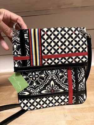 NWT Vera Bradley Flipster Barcelona Crossbody. Retired Pattern.