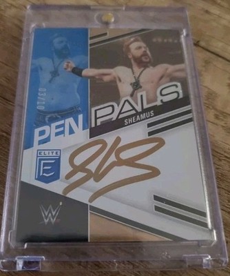 Sheamus Donruss Elite Pen Pals 3/10 On Card Autograph 2023 #PLSHM