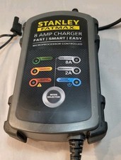 Stanley Fatmax Bc8s 8 Amp 12v Automatic Smart Battery Charger Maintainence Stanley Fatmax Bc8s 8 Amp 12v Automatic Smart Battery Charger Maintainence