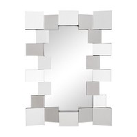 Zuo Centurian Mirror In Clear Rectangular Irregular Wall Transitional on sale Zuo Centurian Mirror In Clear Rectangular Irregular Wall Transitional on sale