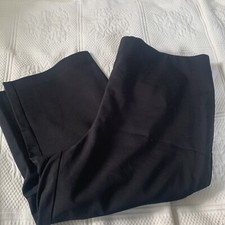 Lane Bryant Outlet Pedal Pants Pedal Crop Plus Size 18 Black Casual NWT