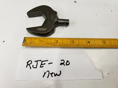 Belknap RJE-20, 1-1/2'' V-Bottom Open End  Interchangeable Torque Wrench Head