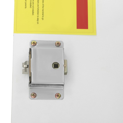 11-Steps Folding Attic Ladder Pull Down Attic Stairs Wall-Mounted Stairs White - Picture 14 of 20