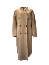 Max Mara Women's Cammello Tigre Coat Size 14 Nwt