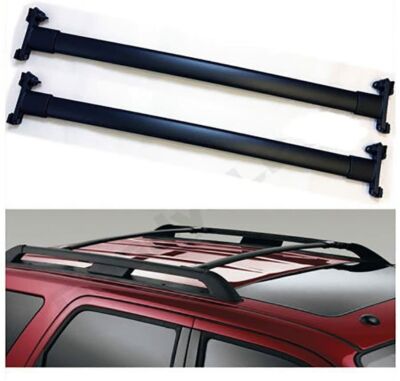 2Pcs Roof Rail Rack Cross Bars Crossbars Fits for 2005-2017 Ford Expedition