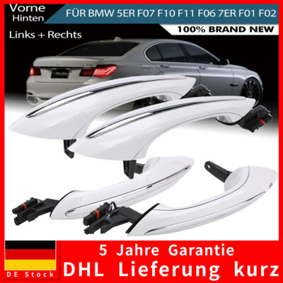 4x Türgriff Griffbügel Vorne & Hinten L+R Für BMW F07 F10 F11 F06 +Keylessgo NEU