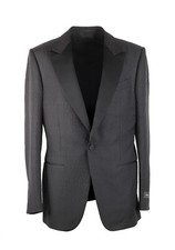 ZEGNA Venezia Black Cocktail Tuxedo Dinner Jacket Size 52 IT / 42R U.S. New ...