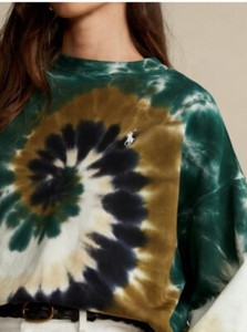 spiral tie dye sweatshirt