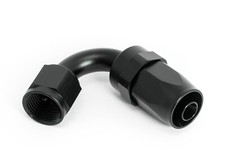 Aluminium Fitting Dash 8 / -8 AN / JIC 8 Port 120&deg; Black Anodised