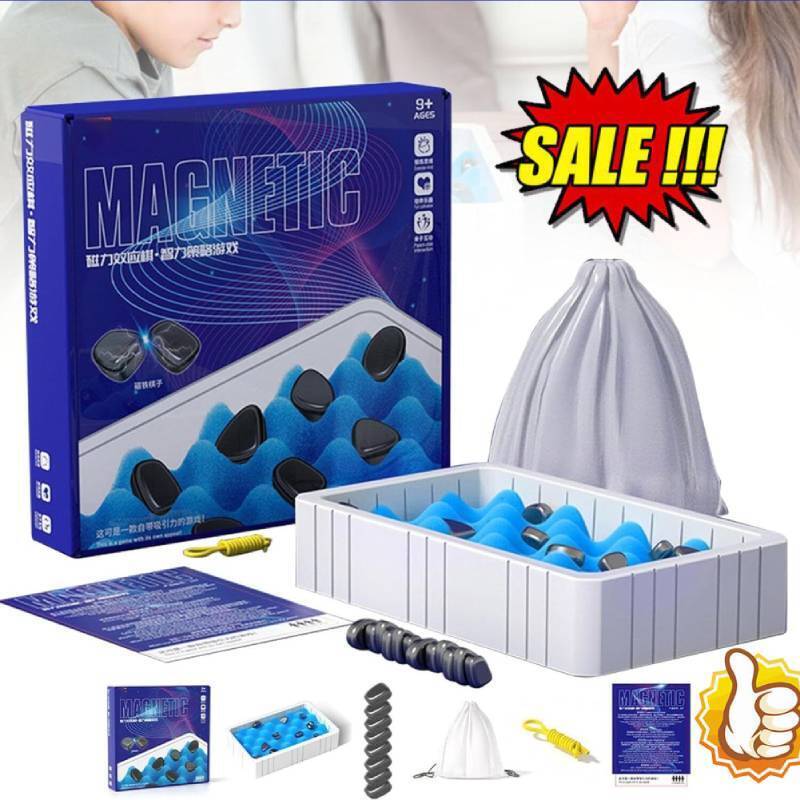 Ferromagnetic Magnetic Chess Game Plastic Interactive Magnet Board