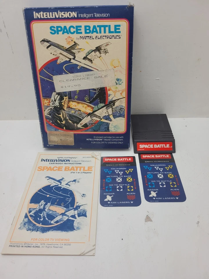 Space Battle & Space Hawk (Intellivision, 1979) - Image 2 of 4
