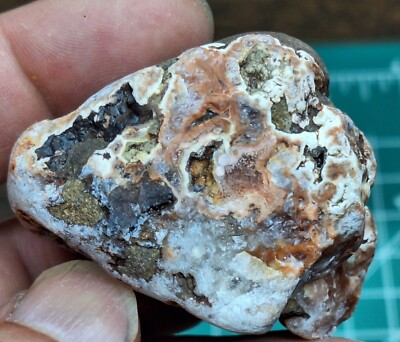 Large Rough Lake Superior Cold Water Agate Uncut Unpolished Seam Agate