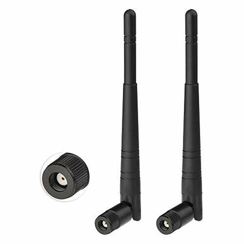 Eightwood WiFi Antenna Tilt-And-Roll Adattatore RP SMA 2.4G Antenna 5dBi (j1i)