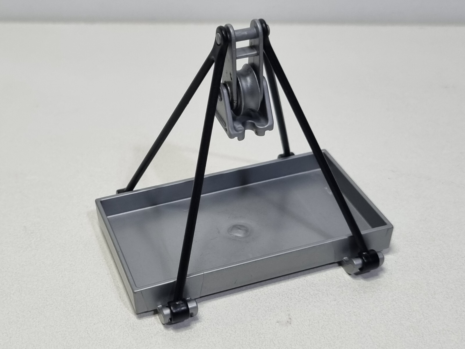 Playmobil 3217 Pieza Base Plataforma Carga Tirolina Montacarga Polea Casa Arbol