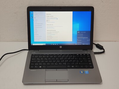 Hp EliteBook 840 G1 i5 1,90-2,90GHz 256GB SSD 8GB Laptop Für Schüler W10 Pro 14''