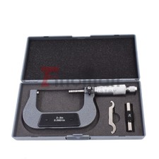 2-3" Precision outside micrometer 0.0001" carbide tipped, standard New