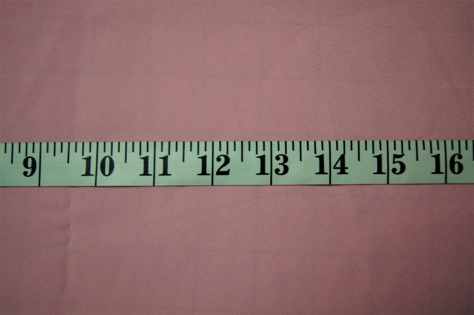 2 Yards Rose Pink Semi Sheer Poly Nylon Blend Fabric 72" X 44"  - Image 2 of 2