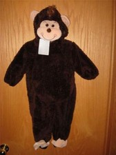 Koala Kids Plush MONKEY Infant Halloween Costume 12 Months GR8 4 Curious George