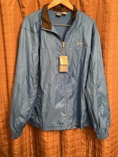 Reebok Relaxed Fit Mesh Tracksuit Jacket Blue NWT XL