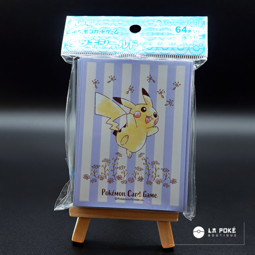 Pack de 64 Protège cartes PIKACHU (Card Sleeves) Pokemon Center Japan Collector - Photo 1/2