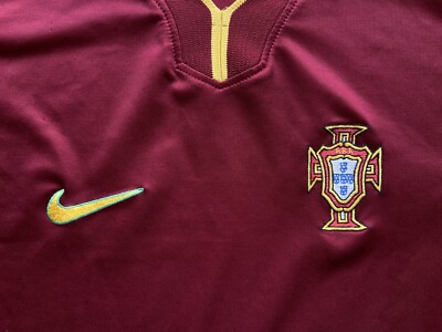 PORTUGAL 1998 1999 HOME FOOTBALL SHIRT SOCCER JERSEY NIKE sz L MEN 