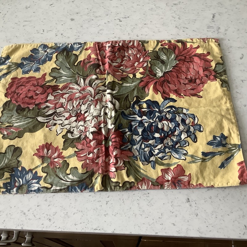 Pottery Barn 20”x14” Inches Placemat Vintage