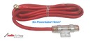 Verstärker Endstufen Anschluß Kabel Rotes Soft Powerkabel 16mm² 5m + 70A Sicher