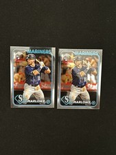 Cade Marlowe (2) 2024 Topps Chrome Base  #266 Seattle Mariners