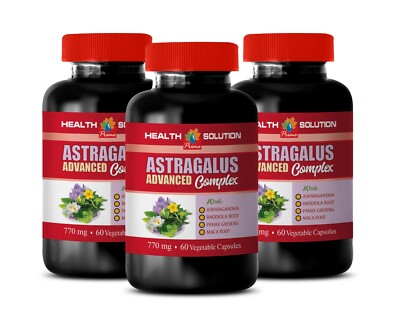 enhances energy - ASTRAGALUS ROOT COMPLEX 770MG - activate immune cells 3B