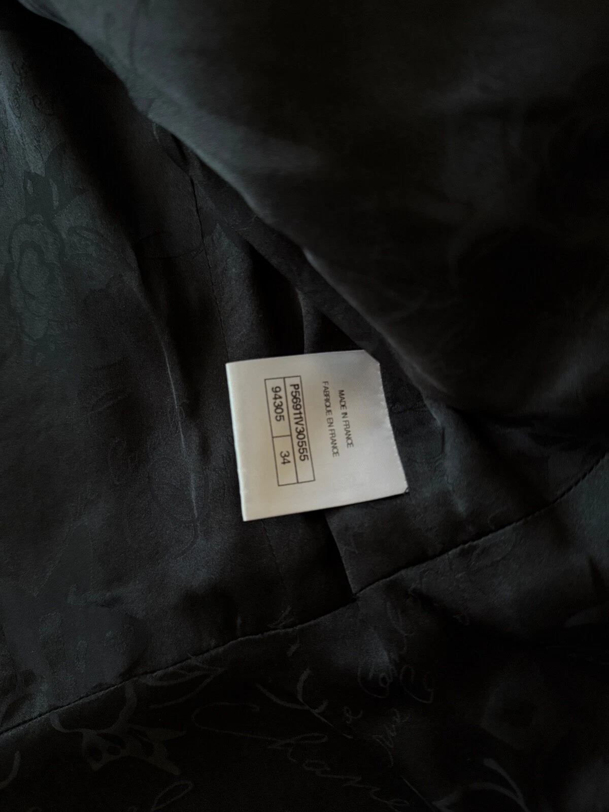 Cappotto giacca lana nero piccolo bottone CC bordo oro Chanel $9000 taglia FR34 XS US2