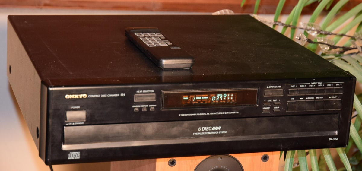 Onkyo DX-C220 CD Changer w/ Remote - READ ! | eBay Onkyo DX-C220 CD Changer w/ Remote - READ ! | eBay