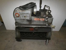 Toledo-Beaver Tools 1/2 HP Pipe Threader Model SOM with 10 various Die Heads
