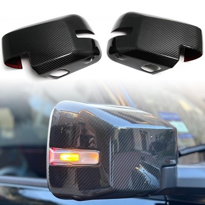 Jogon DRY Carbon Fiber Side Rear View Mirror Cover Shell for Ford Bronco Rapt...