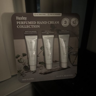 HUXLEY Perfumed Hand Cream Collection Trio 30ml /3 Scents Moroccan Heritage *NIB
