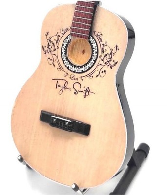 Taylor Swift 10'' Miniatur Tribute Akustikgitarre (UK-VERKÄUFER) 