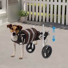 Pet Wheelchair For Back Legs Adjustable Pet Wheelchair pet Wheelchair Cart 3-9kg