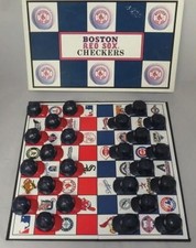 Big League Promotions Co : MLB BOSTON RED SOX & NEW YORK YANKEES Checkers Game