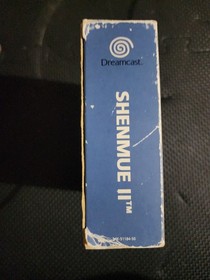Shenmue II PAL CIB Great Disk Condition UK Sega Dreamcast Complete Rare