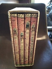 VTG '71 Richard Scarrys Look  Learn Library 4 HC Book boxed Set Slipcase FUN 