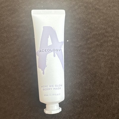 ACEOLOGY Here We Glow Berry Mask ~ 65 ml/2.19 fl oz