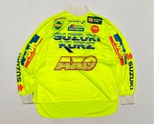 VTG AXO SPORTS Motocross Jersey SUZUKI KURZ German Team? Size about XL
