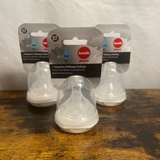 3 packs Joovy Boob Bottle NIPPLES Preemie size 0 months NEW 2 per pack